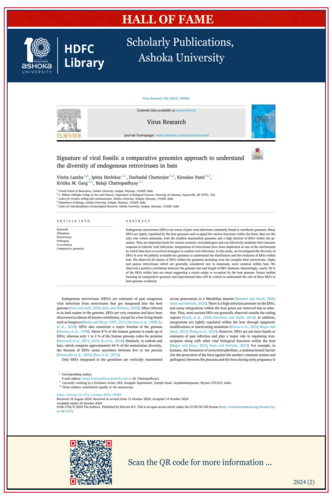 Signature of viral fossils: a comparative genomics approach to understand the diversity of endogenous retroviruses in bats