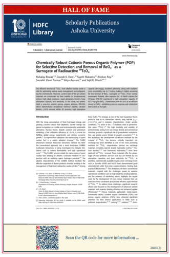 Chemically Robust Cationic Porous Organic Polymer