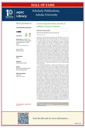 Context-dependent fitness benefits of
antibiotic resistance mutations