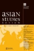 Asian Studies Review